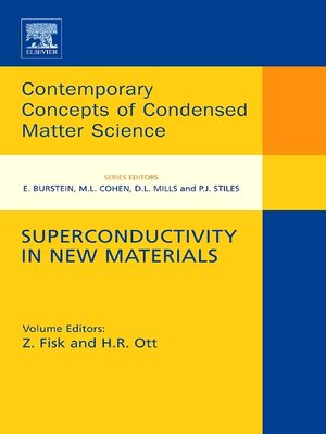 cover image of Superconductivity in New Materials